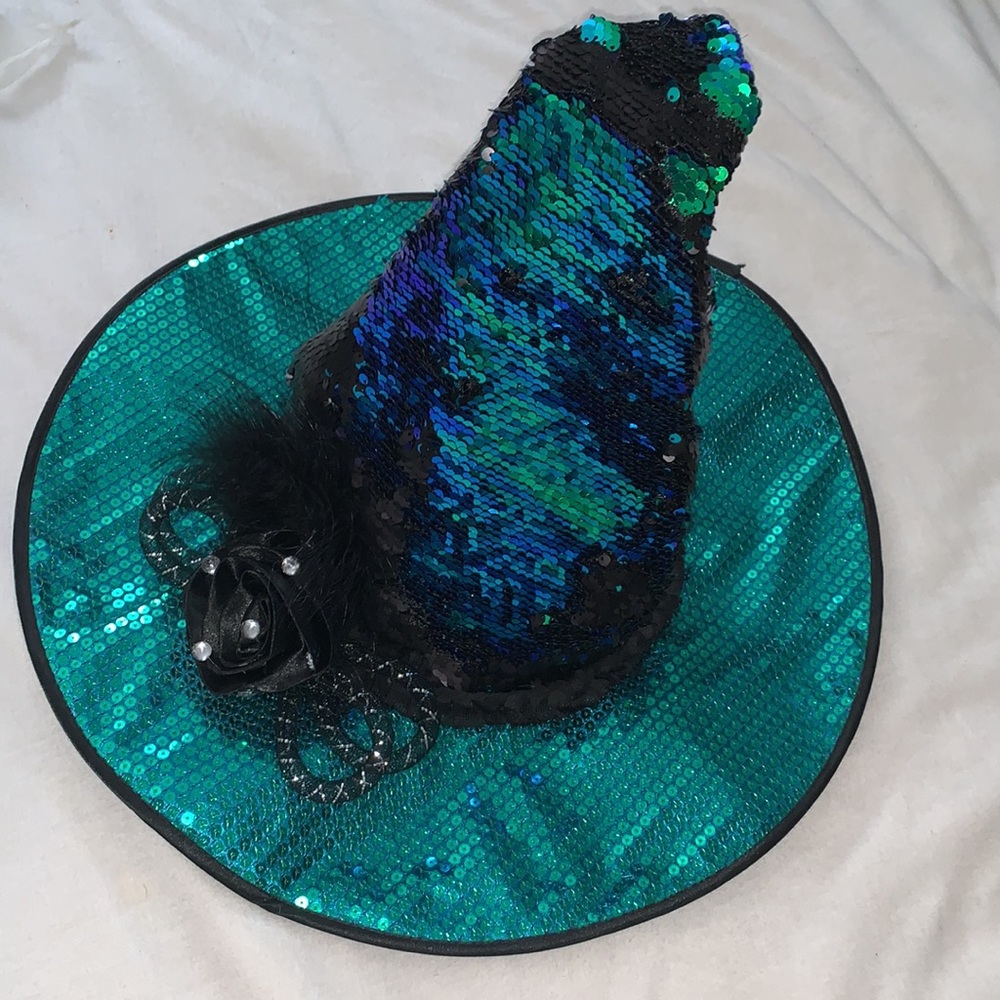 Sequin Witch Hat - image 1
